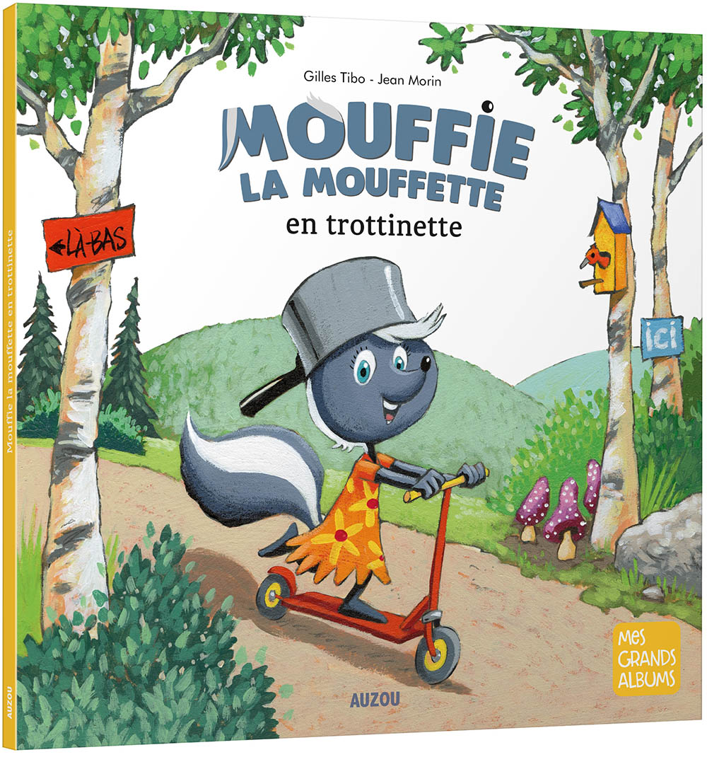 Mouffie La Mouffette En Trottinette