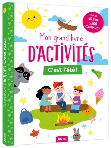 Mon Grand Livre D’activités : C’est L’été !