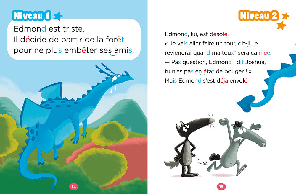 Mes Lectures De Premières Année Avec Loup : Edmond Et L'incendie