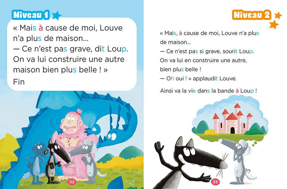 Mes Lectures De Premières Année Avec Loup : Edmond Et L'incendie