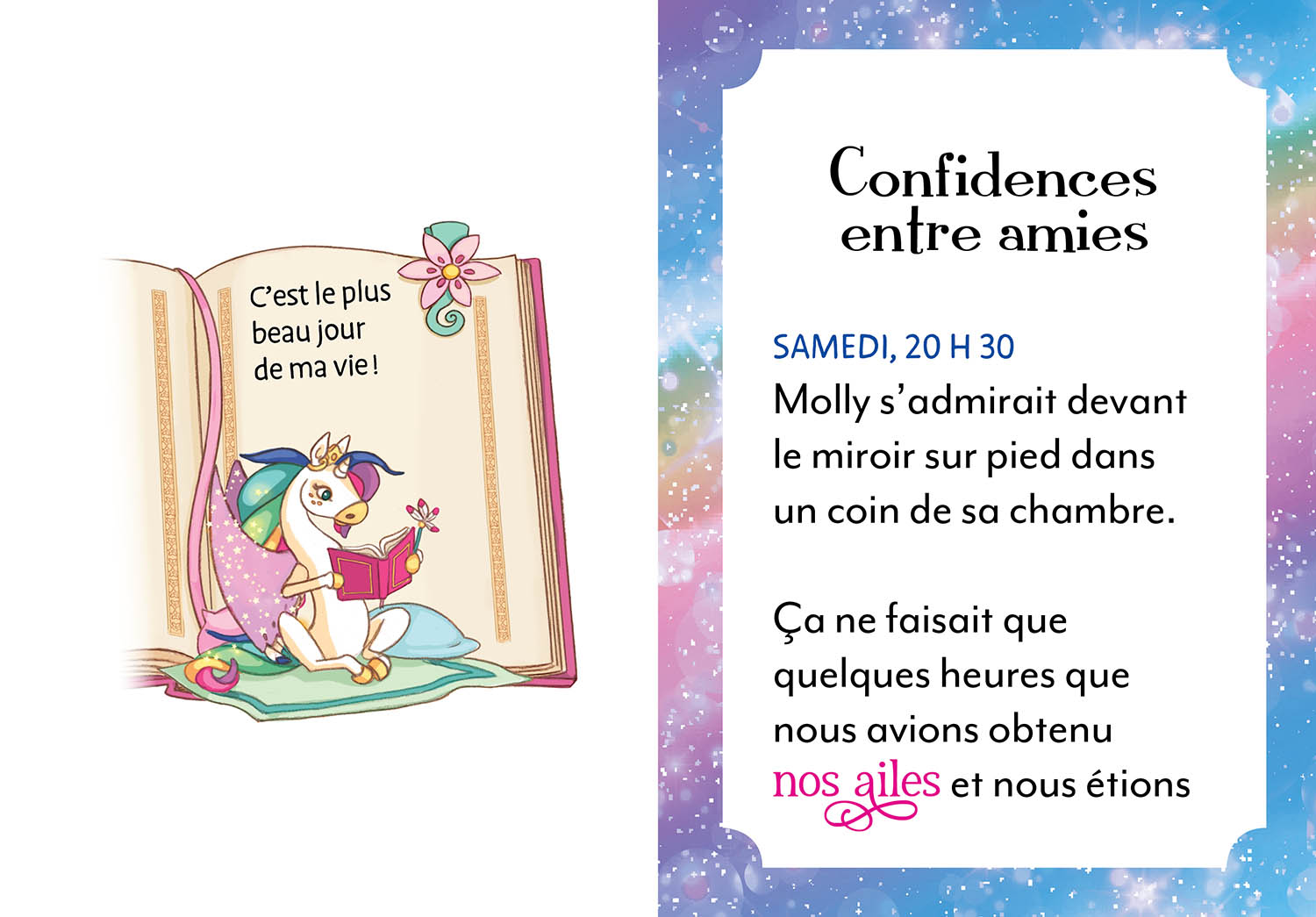 Carnet Secret D'une Licorne : Amis Et Liberté