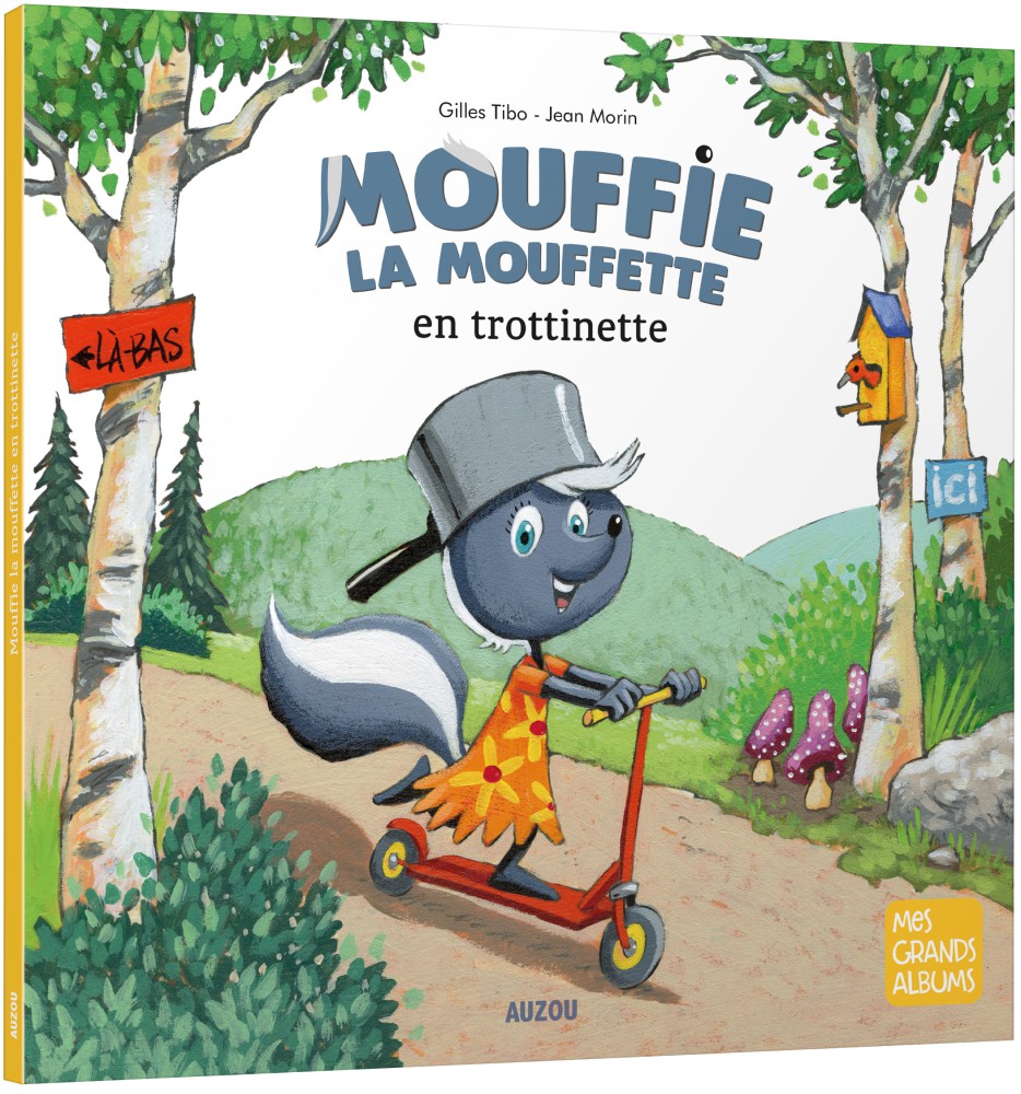 Mouffie La Mouffette En Trottinette