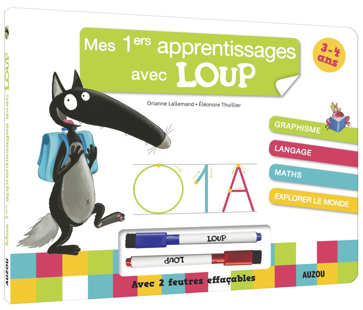 Mes 1Ers Apprentissages Avec Loup