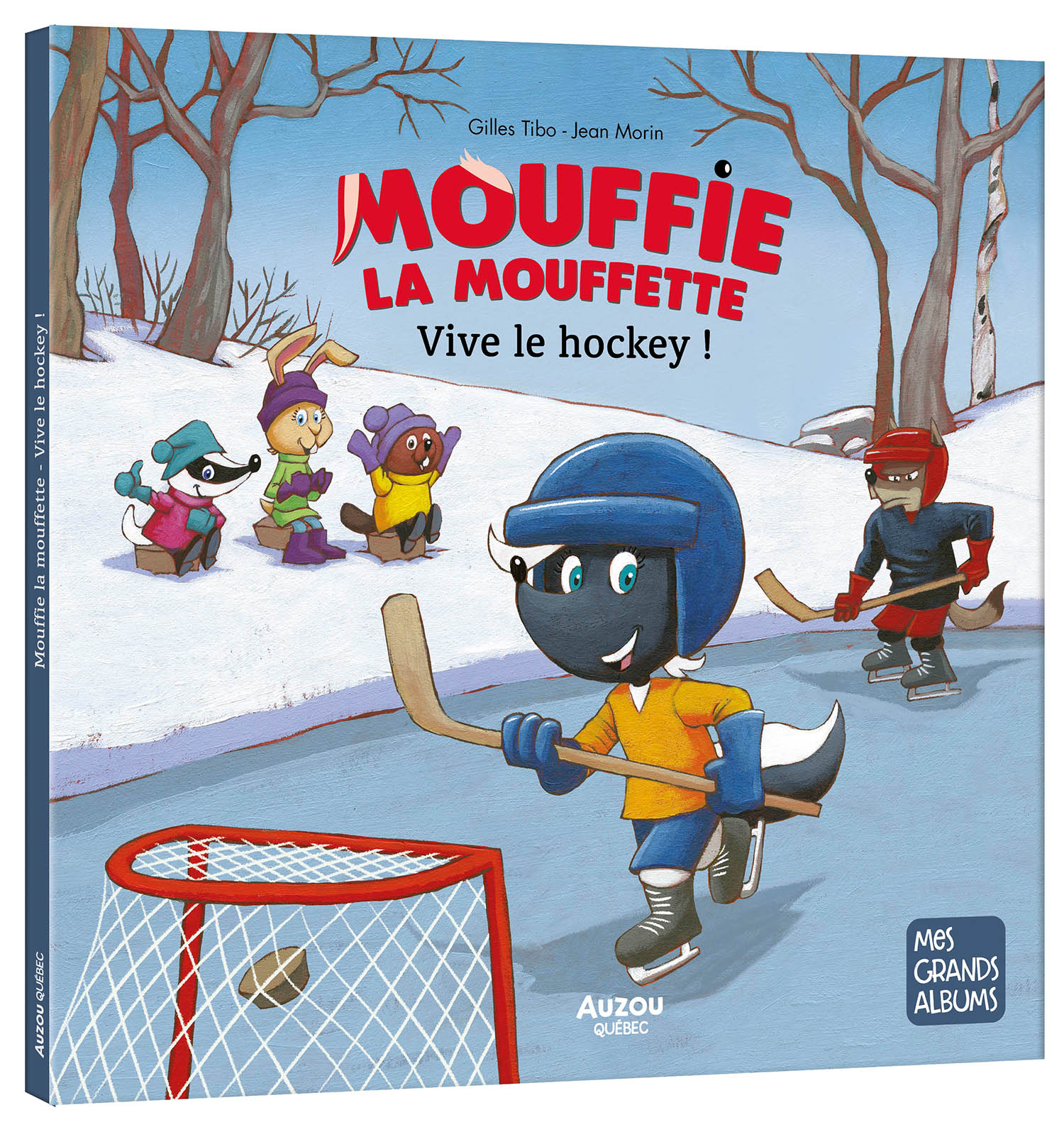 Mouffie La Moufette Vive Le Hockey