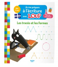 Je me prépare à l'écriture avec loup - les tracés et les formes