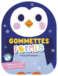 Gommettes formes - Coucou petit pingouin