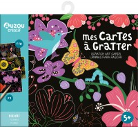 Cartes à gratter - Fleurs (édition 2021)