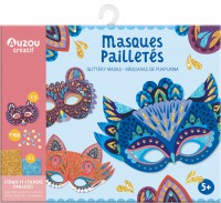 Masques pailletés