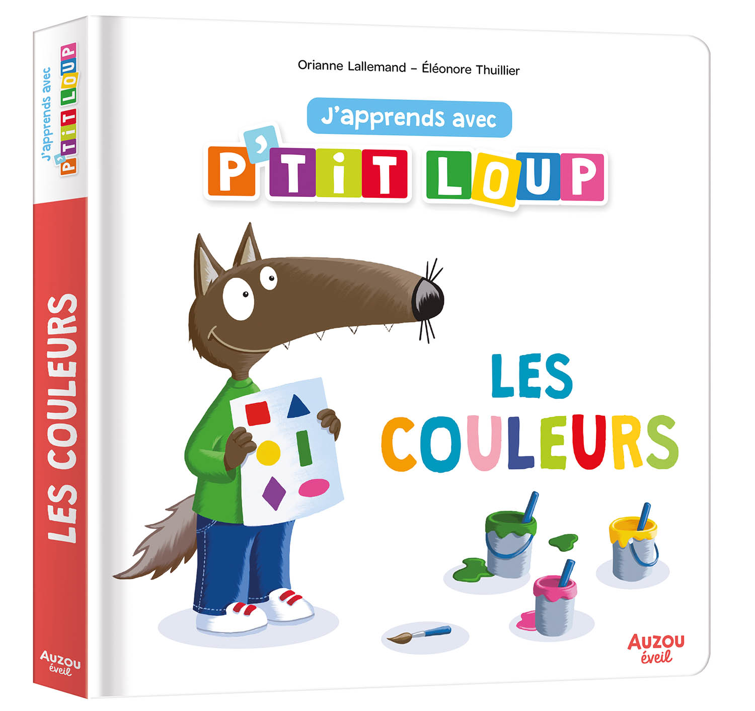 J'apprends Avec P'tit Loup : Les Couleurs