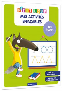 P'tit Loup mes activités effacables : les tracés