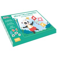 L'école des pandas - Mes lettres aimantées pour apprendre à lire