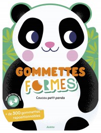 Gommettes formes - Coucou petit panda