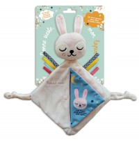 Livre-doudou lapin