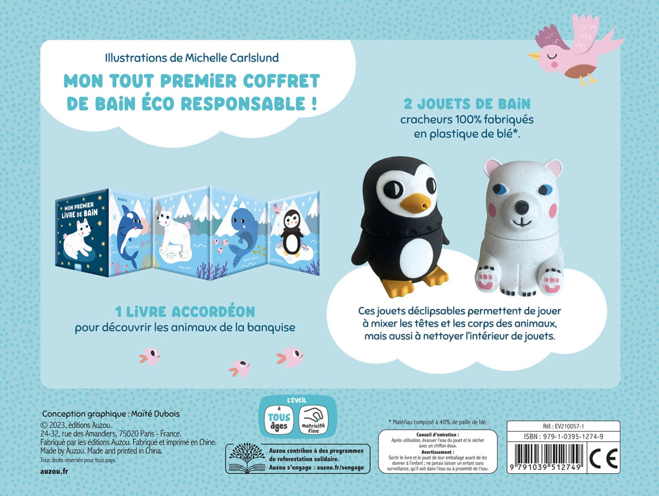 Mon Premier Coffret De Bain Éco-Responsable By Michelle Carlslund