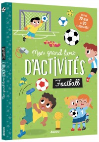 Mon grand livre d'activité - Football