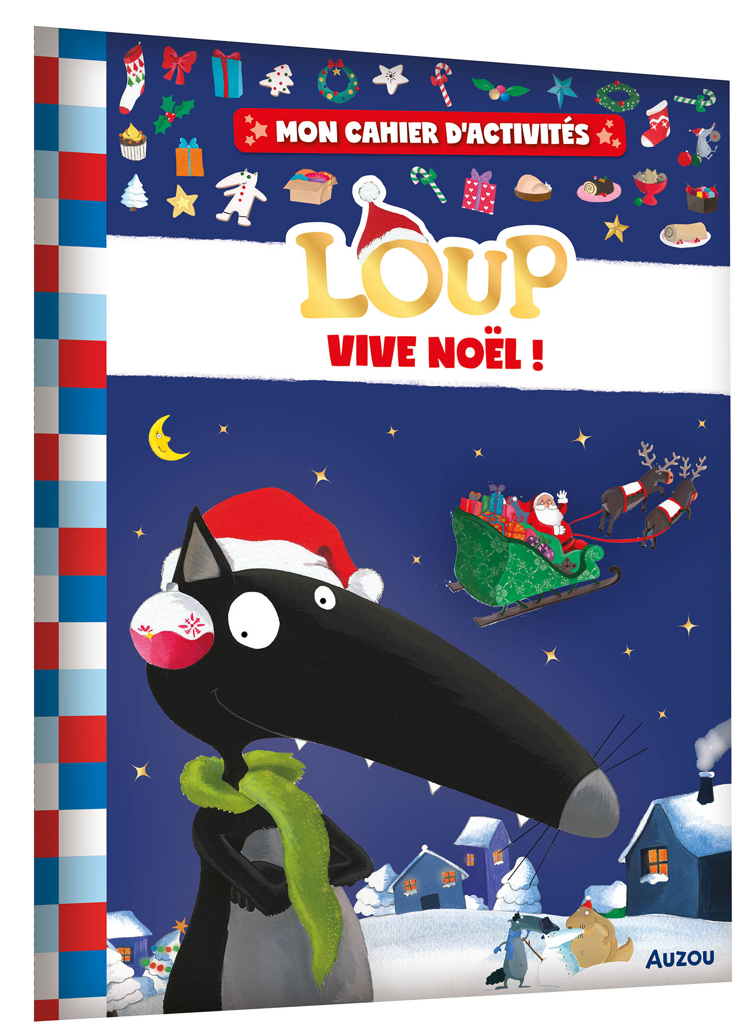 Mon Cahier D'activités Loup - Vive Noël !