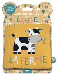 Mon premier livre tissu en lange - La ferme