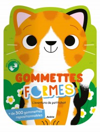 Gommettes formes - L'aventure de petit chat