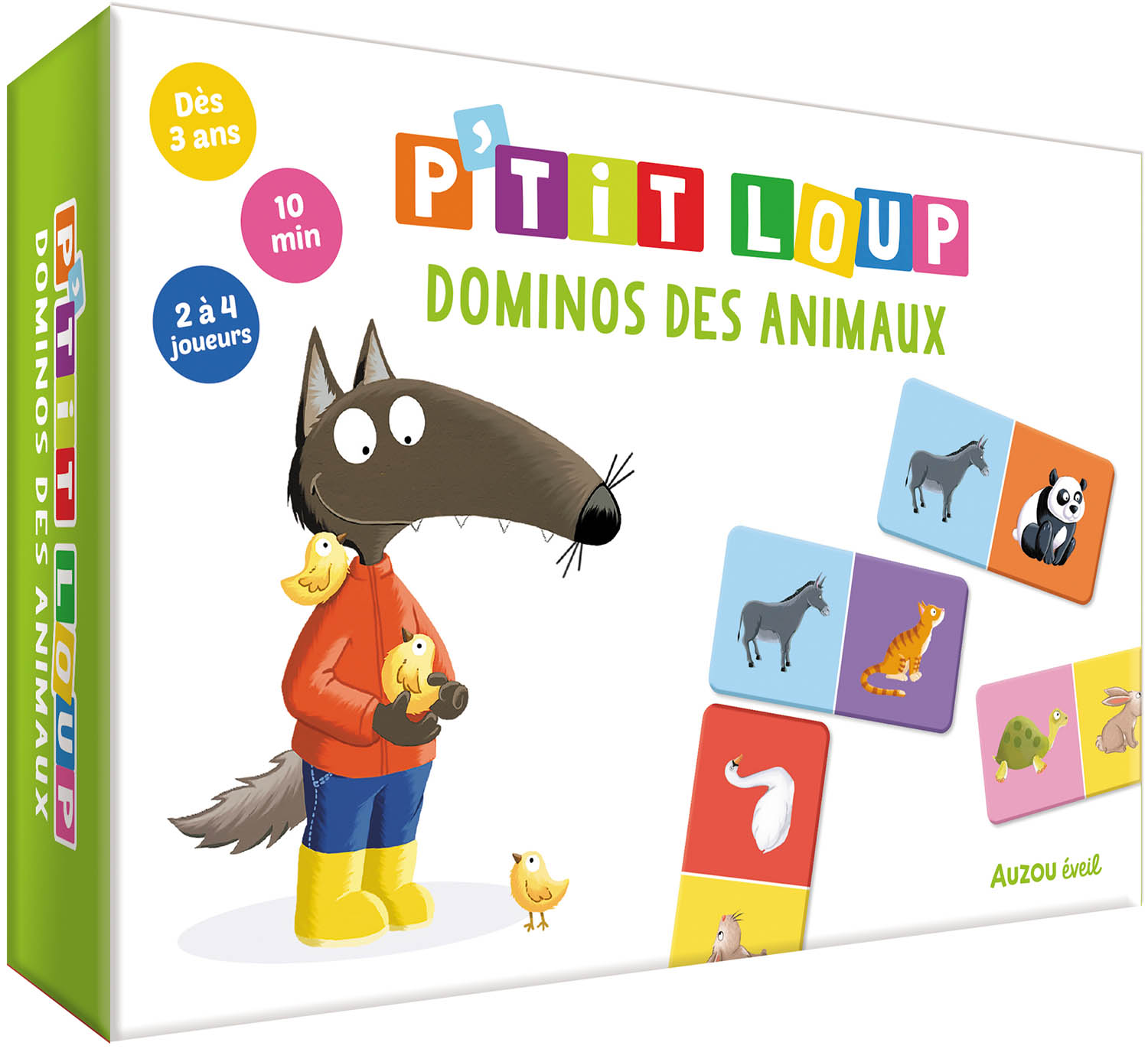 P'tit Loup - Dominos Des Animaux