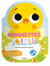 Gommettes formes - L'aventure de petit poussin