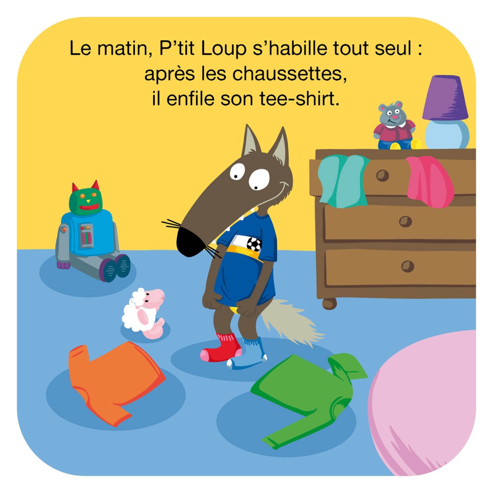 P'tit Loup - Mon Livre De Bain