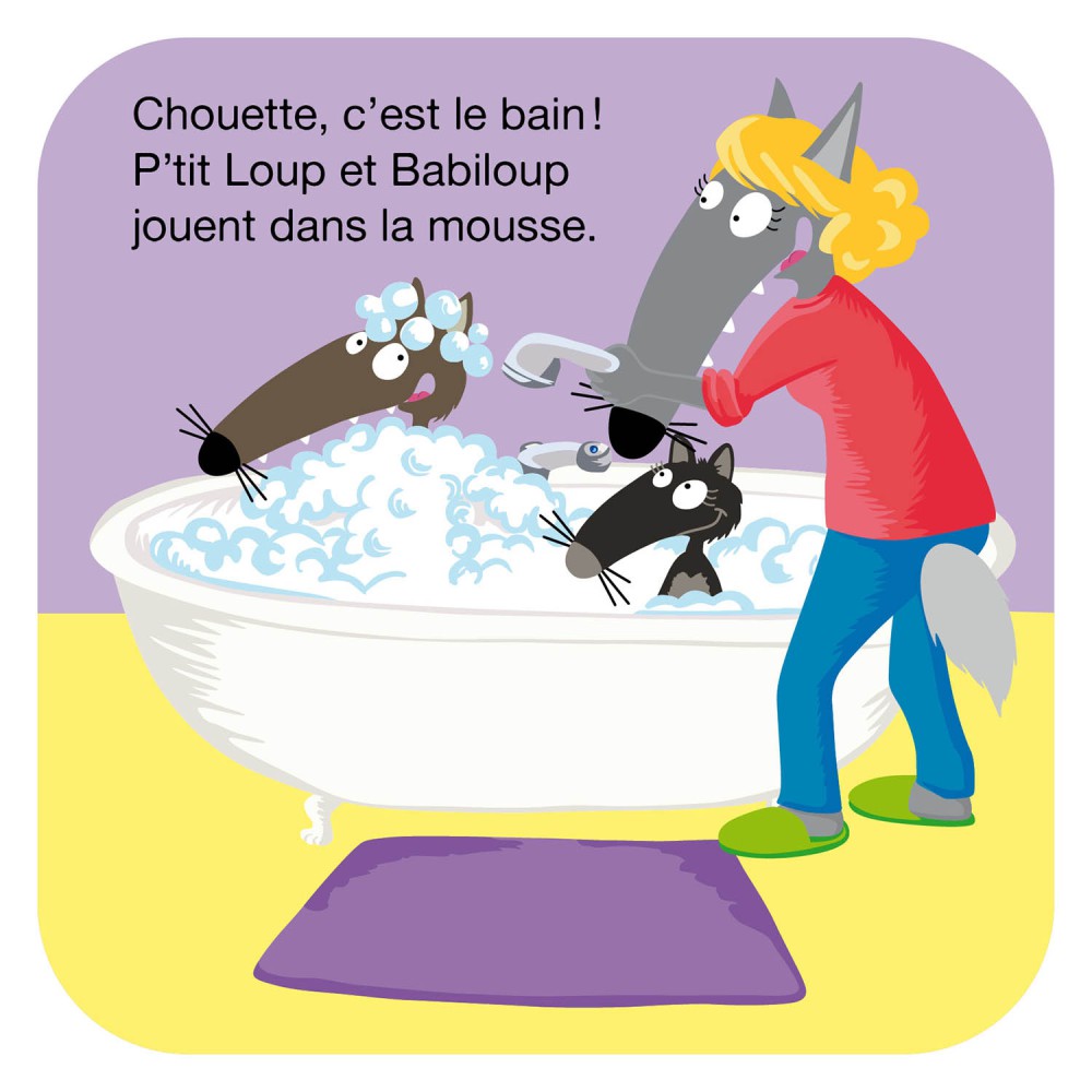 P'tit Loup - Mon Livre De Bain