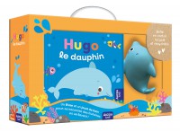 Valisette de bain carton : hugo le dauphin