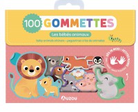 100 gommettes - Les bébés animaux