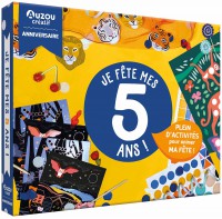 Mon coffret d'anniversaire - Je fête mes 5 ans !