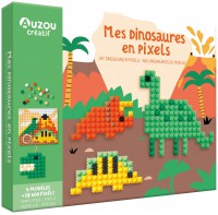 Mon coffret d'artiste - Mes créations en pixels - Dinosaures