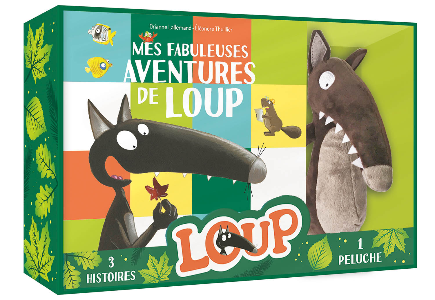 Coffret Loup - Mes Fabuleuses Aventures De Loup