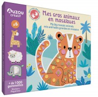 Mon coffret d'artiste - Mes gros animaux en mosaïques