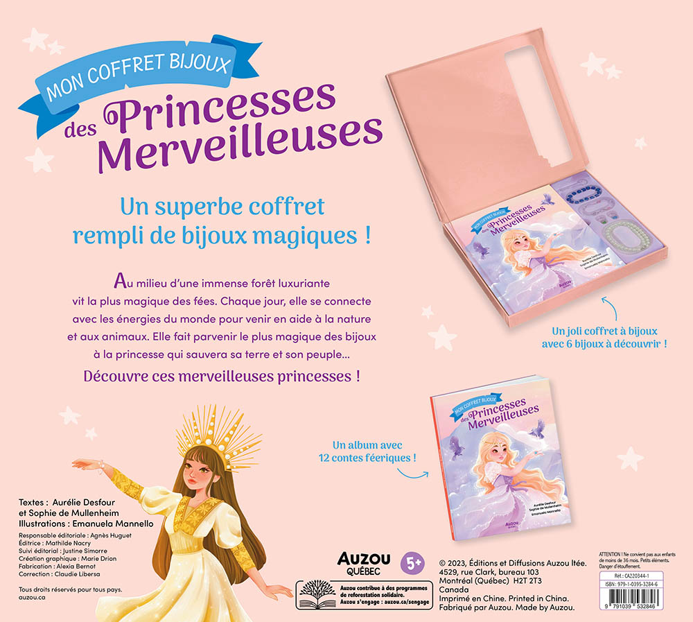 Mon Coffret Bijoux Des Princesses Merveilleuses