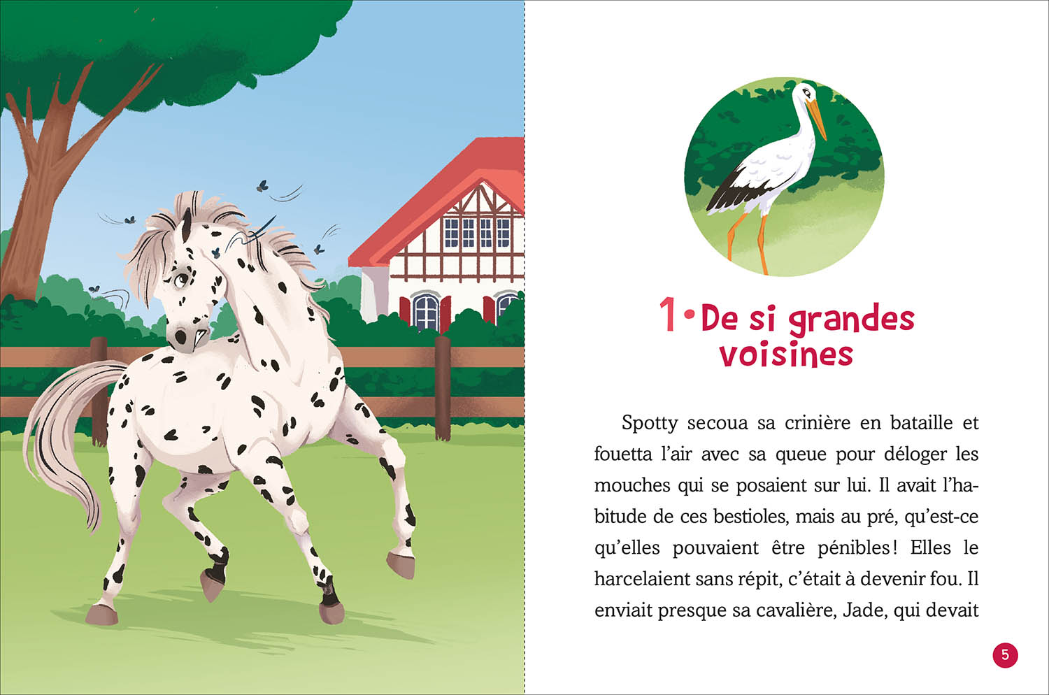 Jade Et Les Chevaux Tome 02 : Frayeur Au Haras