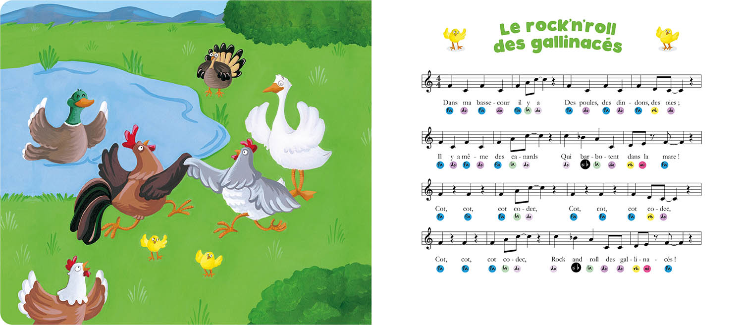 Mon Livre Piano - Mes Premières Comptines À Jouer Au Piano - P'tit Loup