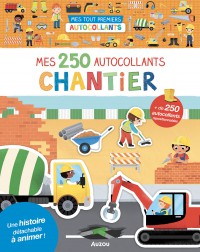 250 autocollants - Chantier