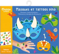 Masques et tattoos dino