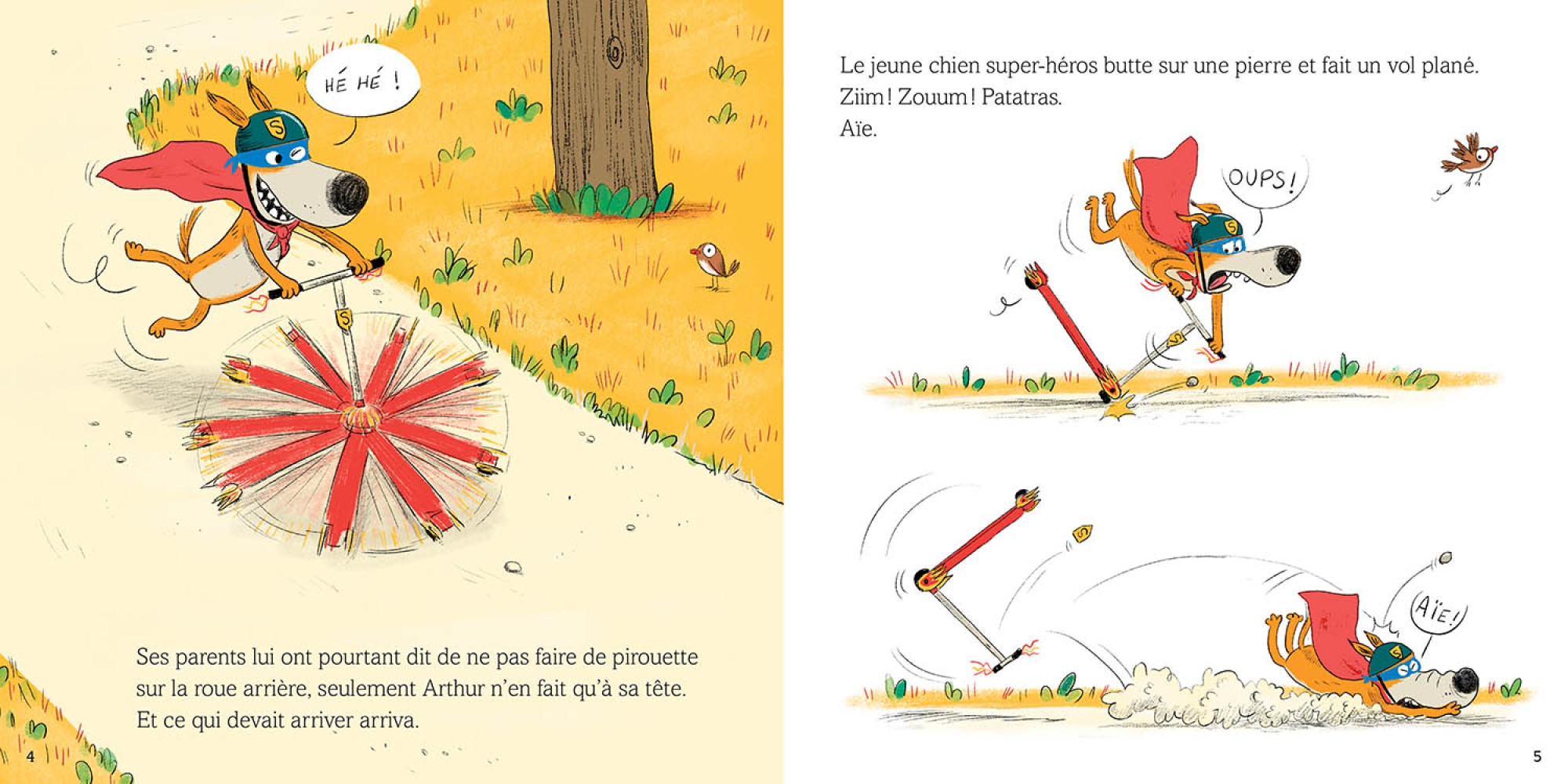 Super-Arthur A Peur Des Piqûres