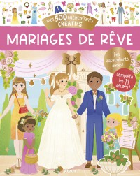 500 autocollants créatifs - Mariages de rêve