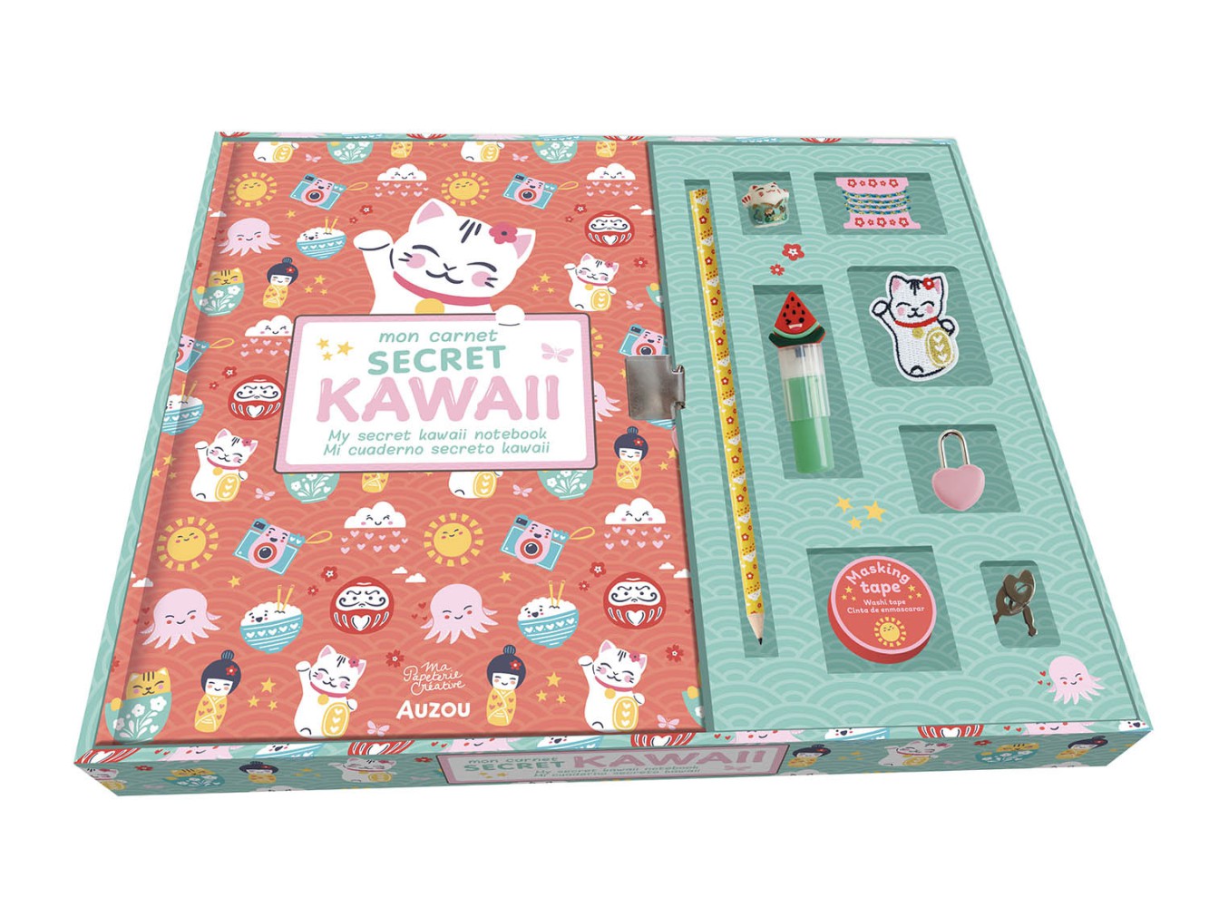 Mon Coffret De Papeterie Kawaii