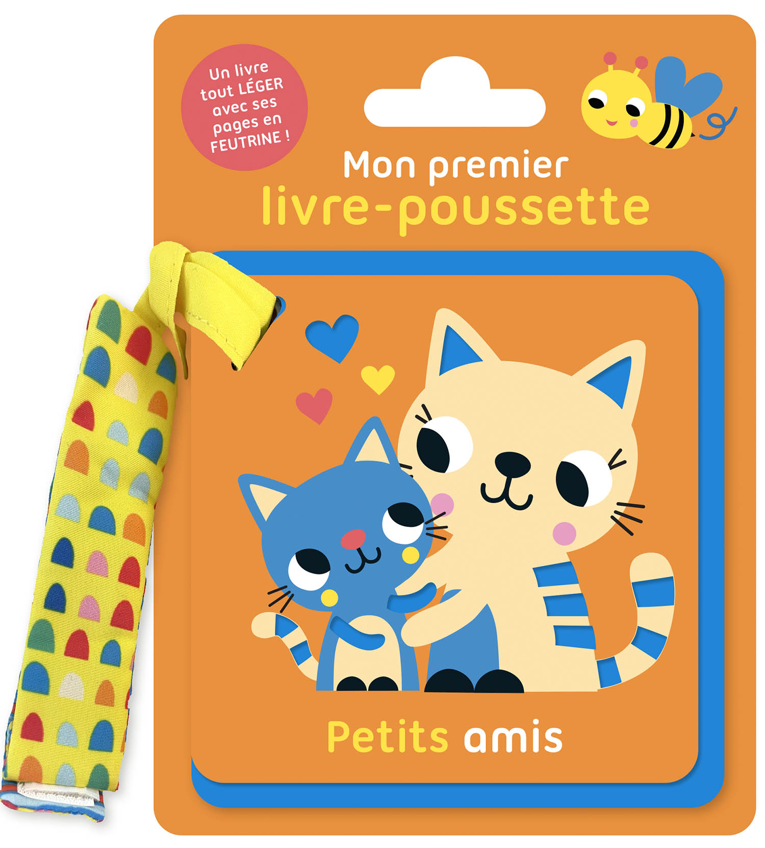 Livre Poussette Feutrine  - Petits Amis