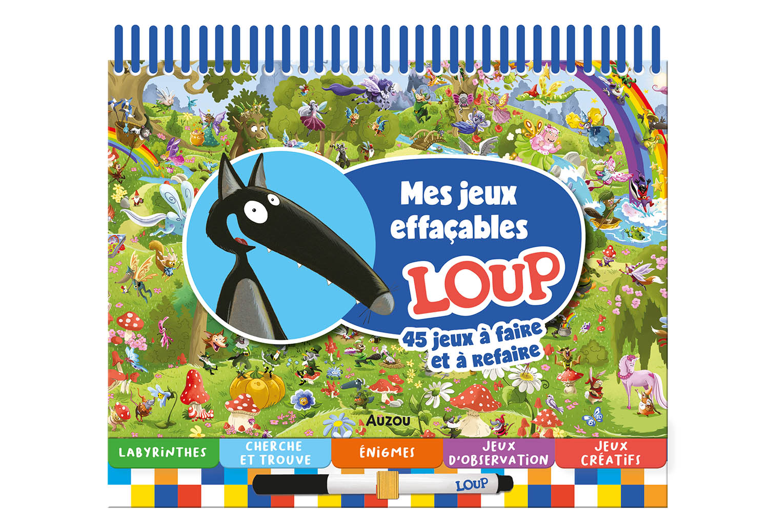 Mes Jeux Effaçables Loup