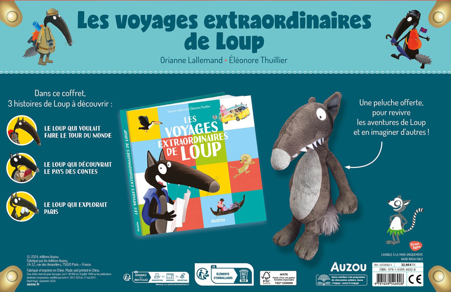 Coffret Loup - Les Voyages Extraordinaires De Loup