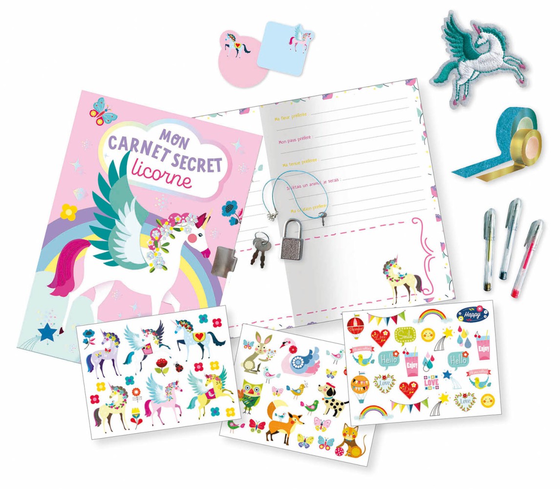 Mon Coffret Secret Licorne